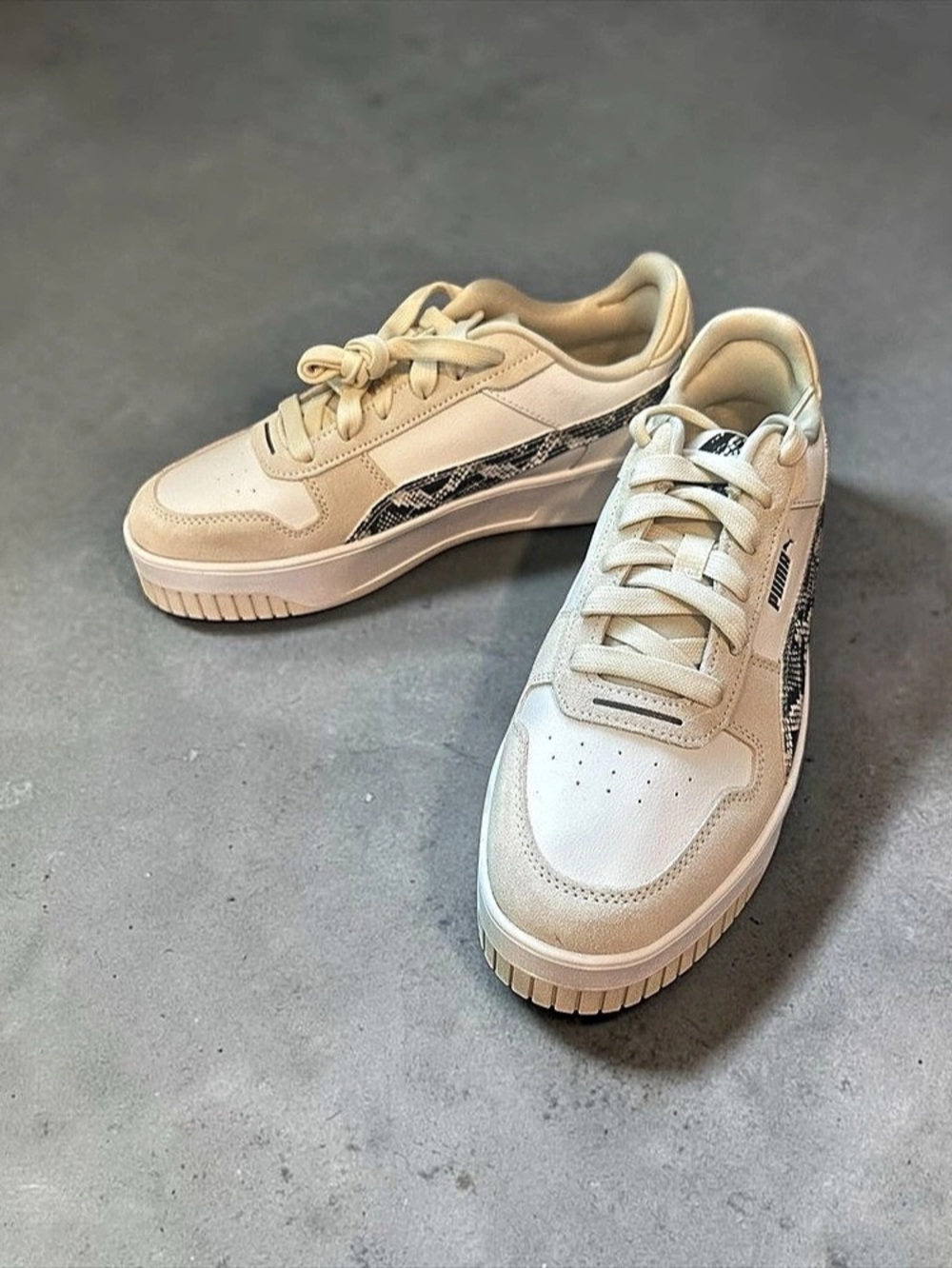 Poshmark Title
PUMA Carina Street Snake Chic Platform Sneakers Women’s 10 NEW